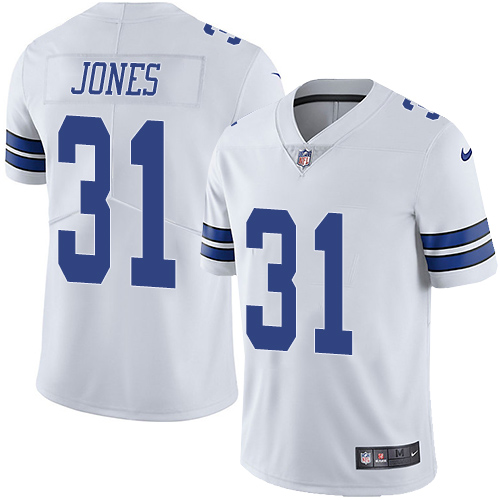 2019 men Dallas Cowboys 31 Jones white Nike Vapor Untouchable Limited NFL Jersey